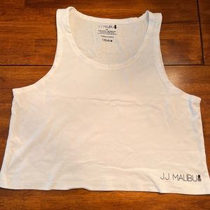 JJ Malibu cropped tank top.